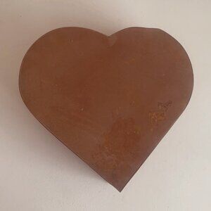 Tin Distressed Heart